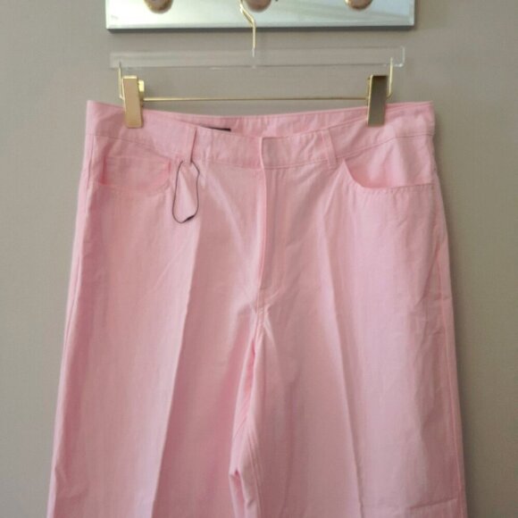 Zara Pink Wide Leg Pants - Picture 8 of 8